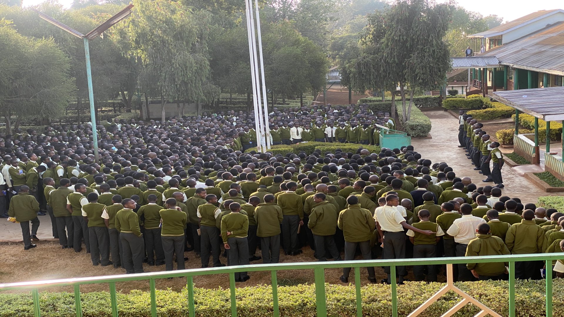 Githiga High School campus view